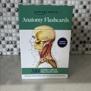 Kaplan Medical Anatomy Flashcards- Fourth Edition